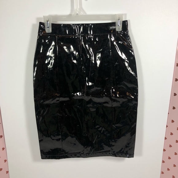 🎉🎉Host Pick🎉🎉 Stussy Vinyl Skirt - Picture 3 of 8